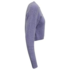 Autre Marque-Acne Studios Cropped Cardigan in Light Purple Nylon-Other