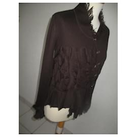 Autre Marque-Knitwear-Dark brown