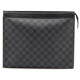 Louis Vuitton Damier Graphite Pochette Voyage MM Black