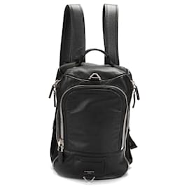 Givenchy-Leather Backpack-Black