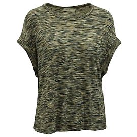 Camiseta Camuflagem Sandro Paris em Viscose Multicolorida Outro Impressão em python