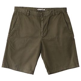 Autre Marque Acne Studios Ishir Chino Shorts em algodão cáqui Verde Caqui