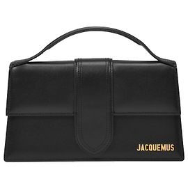 Borsa a tracolla Le Grand Bambino - Jacquemus - Nera - Pelle Nero