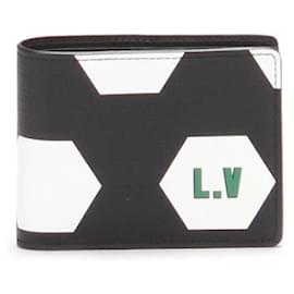 Louis Vuitton-Portefeuille mince coupe du monde de la FIFA-Noir