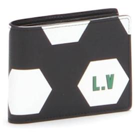 Louis Vuitton-Portefeuille mince coupe du monde de la FIFA-Noir