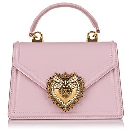 Dolce & Gabbana Dolce&Gabbana Borsa Piccola Devotion in Pelle Rosa Rosa