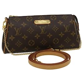 Louis Vuitton-Louis Vuitton Monogram Eva 2Way Pouch Shoulder Bag M95567 LV Auth lt491a-Monogram