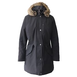 Barbour Waterproof Coat in Black Nylon Black