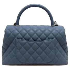 Chanel-Coco Handle Bag-Blue