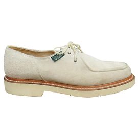 derbies Paraboot vintage p 39,5 Blanc cassé