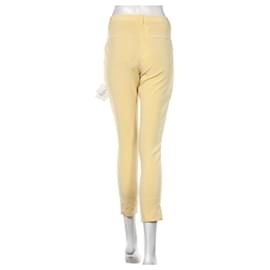 Brunello Cucinelli-calça, leggings-Amarelo