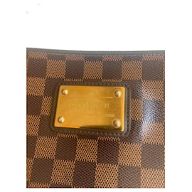 Louis Vuitton-Eva Damier Louis Vuitton-Castanho escuro