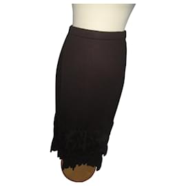 Autre Marque-Skirts-Dark brown