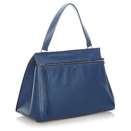 Céline-Large Edge Bag-Blue