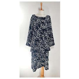Bitte Kai Rand Dress Black White Black White