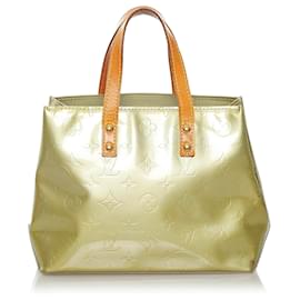 Louis Vuitton-Louis Vuitton Gold Vernis Reade PM-Golden