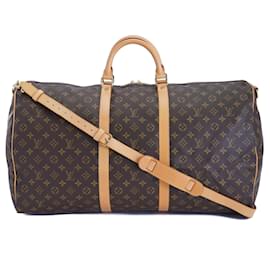 Louis Vuitton-Louis Vuitton Keepall 60 Bandoulière-Brown
