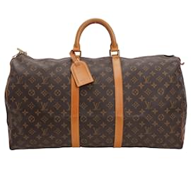 Louis Vuitton-Louis Vuitton Keepall 55-Brown