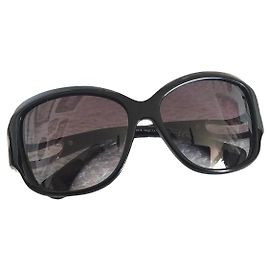 Gafas de sol Alexander McQueen negras de acetato Negro