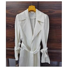 Max & Co-Trench Coats-Branco
