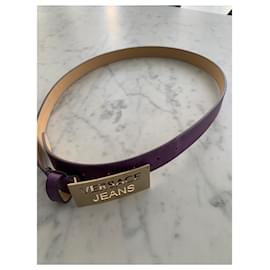 Versace-Cinturones-Púrpura