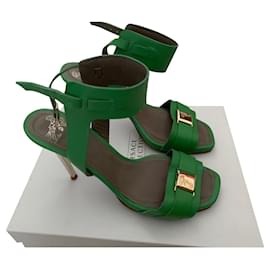 Gianni Versace-Calcanhares-Verde escuro