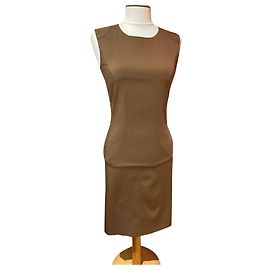 Autre Marque Nathalie Chaize Kleid Braun aus Polyester Größe 36 Braun