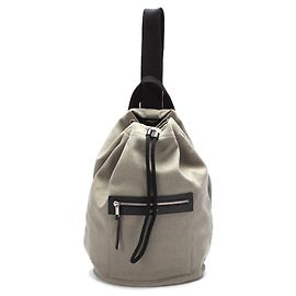 Yves Saint Laurent Canvas Sling Backpack Grey