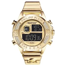 Philipp Plein-The G.O.a.T. Digital Watch-Golden,Metallic