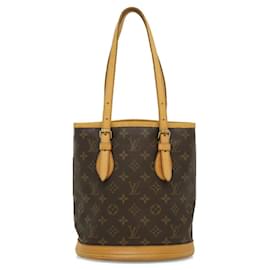 Louis Vuitton-LOUIS VUITTON Monogram Bucket PM Shoulder Bag M42238 LV Auth pt2256-Other