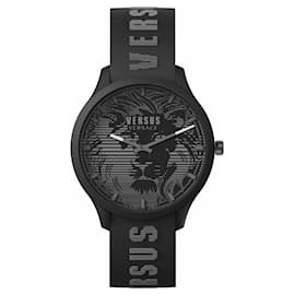 Autre Marque-Versus Versace Domus Strap Watch-Black