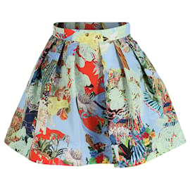Mary Katrantzou-Mary Katrantzou Printed Skirt in Multicolor Polyester-Other