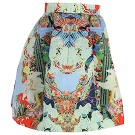 Mary Katrantzou-Mary Katrantzou Printed Skirt in Multicolor Polyester-Other