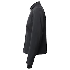 Prada-Prada Zip-Up Jacket in Black Nylon -Black
