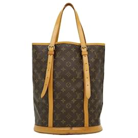 Louis Vuitton-LOUIS VUITTON Monogram Bucket GM Shoulder Bag M42236 LV Auth pt2855-Monogram