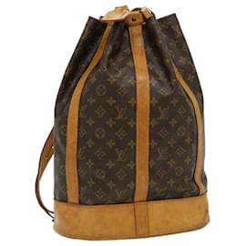 Louis Vuitton-LOUIS VUITTON Monogram Randonnee GM Sac à Bandoulière M42244 LV Auth pt2736-Autre