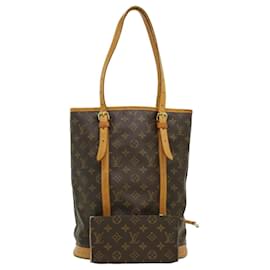 Louis Vuitton-LOUIS VUITTON Monogram Bucket GM Shoulder Bag M42236 LV Auth pt2861-Monogram