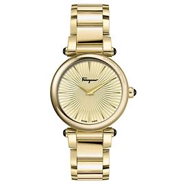 Salvatore Ferragamo Reloj de pulsera Ferragamo Idillio Dorado Metálico