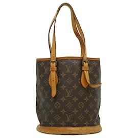 Louis Vuitton-LOUIS VUITTON Monogram Bucket PM Shoulder Bag M42238 LV Auth pt2220-Other