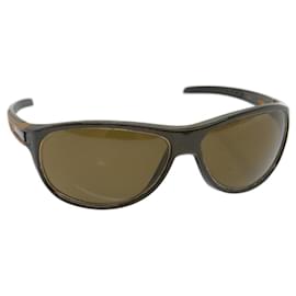 Louis Vuitton-LOUIS VUITTON Acetate Sunglasses Z0152W Brown Gold LV Auth 29923-Brown,Golden
