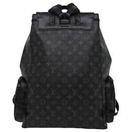Louis Vuitton-LOUIS VUITTON Monogram Eclipse Trio Backpack Backpack M45538 LV Auth 29886a-Other