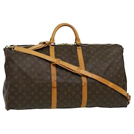 Louis Vuitton-Louis Vuitton Monogram Keepall Bandouliere 60 Boston Bag M.41412 LV Auth 29988-Andere