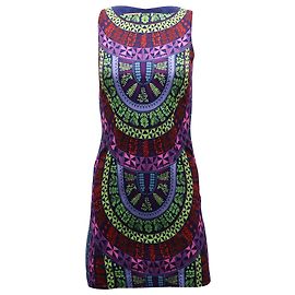 Mara Hoffman Mini robe fourreau à imprimé tribal en polyester multicolore Autre