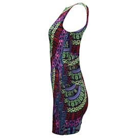Autre Marque-Mara Hoffman Tribal Print Sheath Mini Dress in Multicolor Polyester-Other