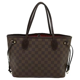 Louis Vuitton-LOUIS VUITTON Damier Ebene Neverfull PM Tote Bag N51109 LV Auth pt2599-Other