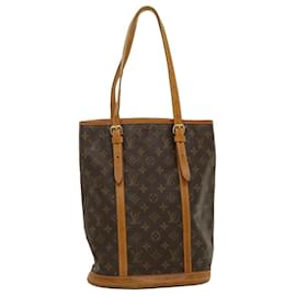 Louis Vuitton-LOUIS VUITTON Monogram Bucket GM Shoulder Bag M42236 LV Auth jk1981-Other