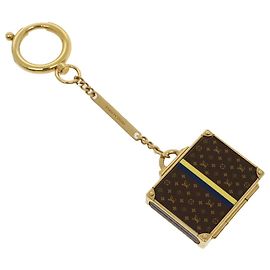 LOUIS VUITTON Monogram Arzel Trunk Key Holder M62229 LV Auth 30012a Other