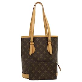 Louis Vuitton-LOUIS VUITTON Monogram Bucket PM Shoulder Bag M42238 LV Auth pt2937a-Other