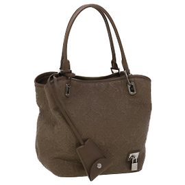 LOUIS VUITTON Monogram Antheia Lilia PM Tote Bag Fume LV Auth ar7160a Other
