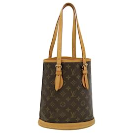 Louis Vuitton-LOUIS VUITTON Monogram Bucket PM Shoulder Bag M42238 LV Auth pt3064a-Other